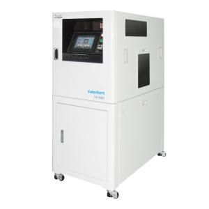 Color Sorter for transparent and light-colored plastic pellets