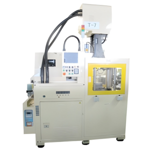 Two-color/two-material electric vertical injection molde