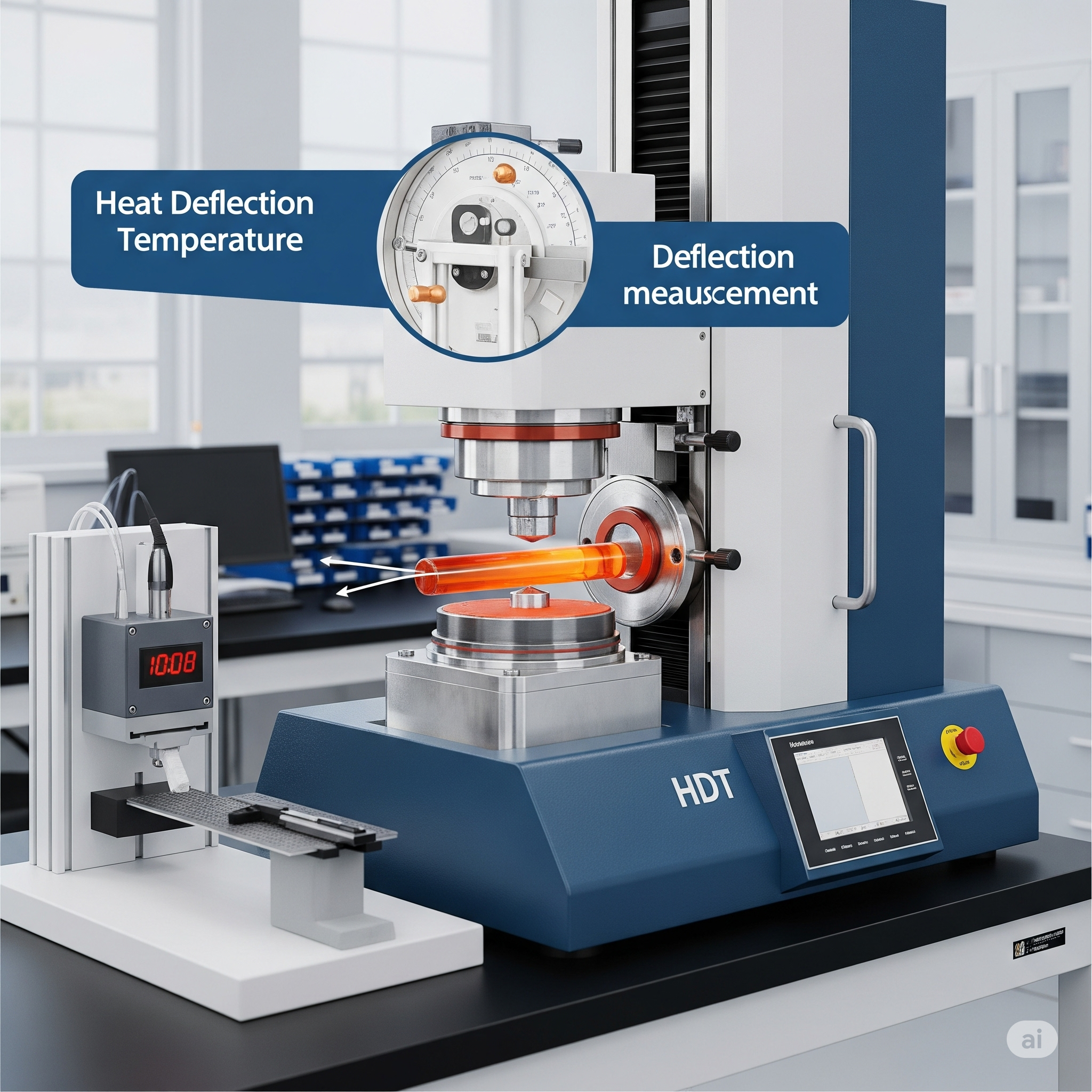 เจาะลึกเครื่องทดสอบ HDT: เลือกอย่างไรให้ตรงตามมาตรฐาน ASTM D648 และ ISO 75