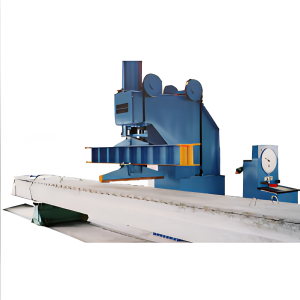 C-type bending test machine for long spans