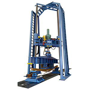 Full-scale wood strength testing machine
