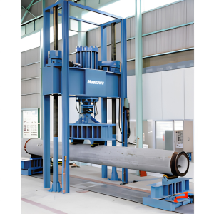 Concrete pile bending test machine