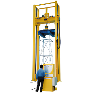 Universal testing machine for structures
