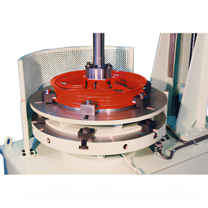 Wheel rotation bending fatigue testing machine